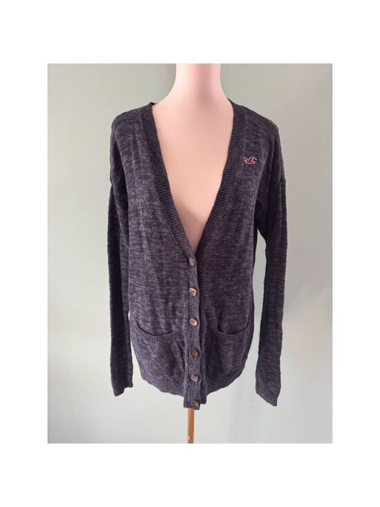 Hollister Sweaters - Women's Hollister Cardigan Size S Gray